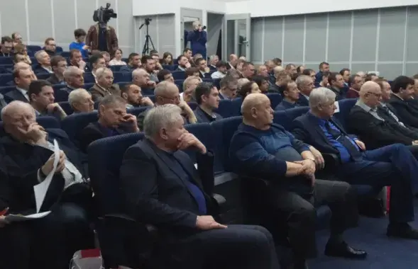 Конференция Федерации футбола. Фото Еврорадио