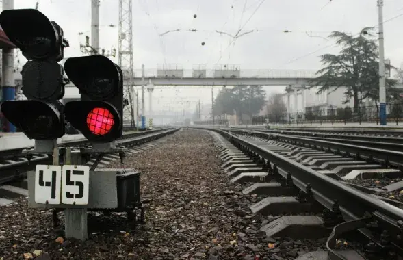 Пасля пачатку вайны ў Беларусі пачалі адбывацца дыверсіі на чыгунцы / ілюстрацыйнае фота РІА "Новости"
