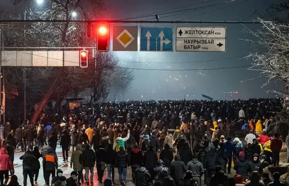 According to official figures, 225 people died in protests in Kazakhstan alone / Ruslan Pryanikov / AFP / East News