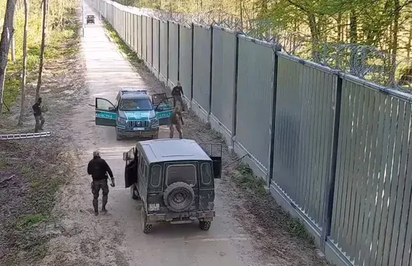Беларуска-польская мяжа /&nbsp;twitter.com/Straz_Graniczna
