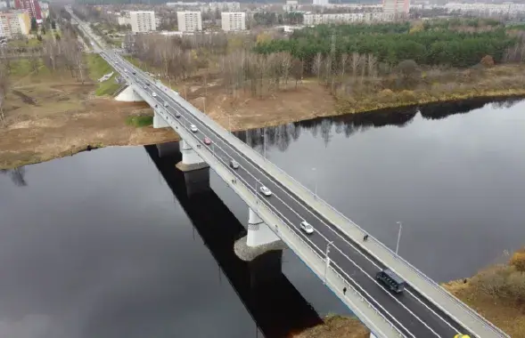 Абноўлены мост у Наваполацку / sb.by

