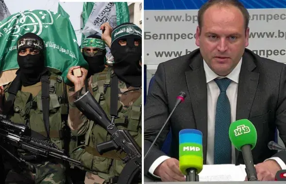 Письмо, подписанное "солдатами ХАМАС", зачитывал Артём Сикорский