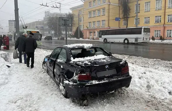 Авария в Гомеле / пресс-служба МВД

