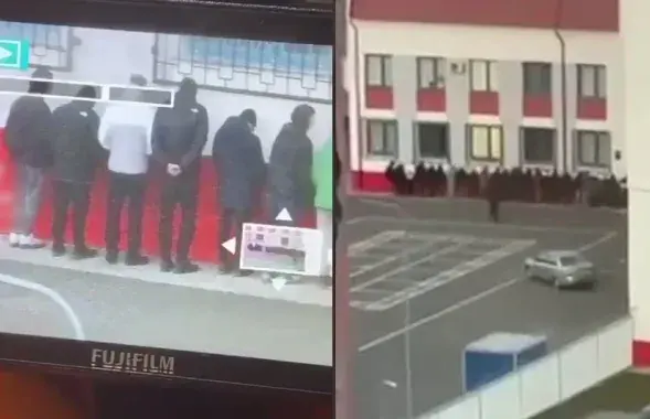 Задержания подростков в Гомеле / t.me/flagshtok
