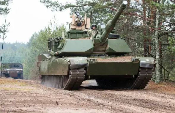 Натаўскія "Абрамсы" ў Літве /&nbsp;U.S. ARMY