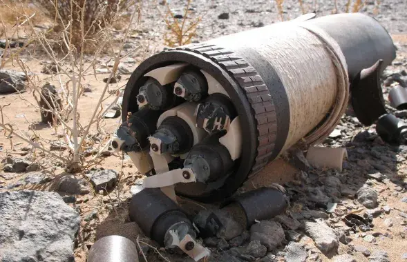 Кассетный боеприпас / Alfred Hackensberger/Twitter

