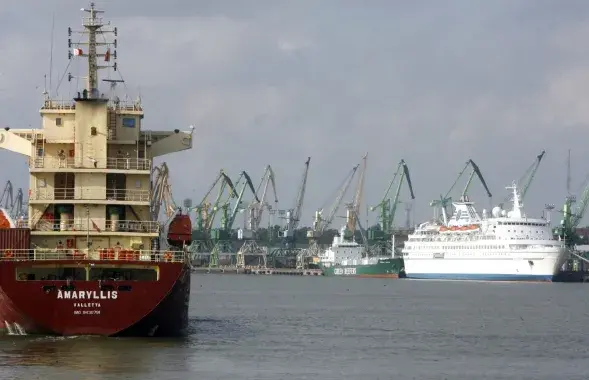Port in Klaipeda / delfi​