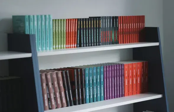 Книги в "Кнігаўцы" до обыска / facebook.com/januskevic.books