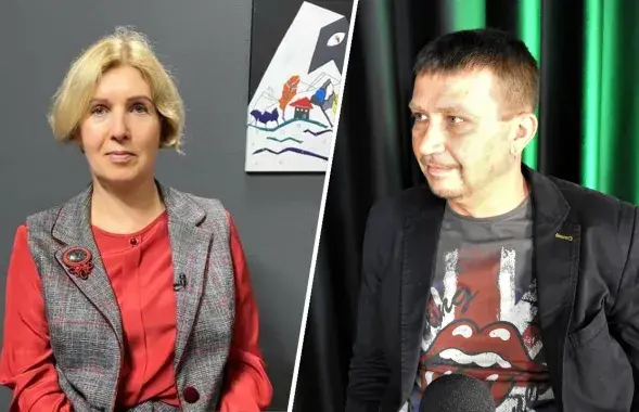 Ірына Сідорская і Зміцер Лукашук
