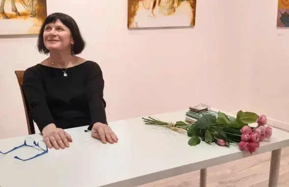 Sviatlana Kurs (Eva Viežnaviec) / Photo from her Facebook page