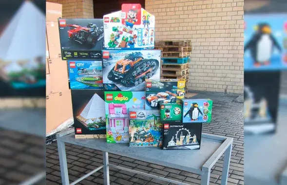 В Беларусь контрабандой везли конструкторы LEGO / customs.gov.by
