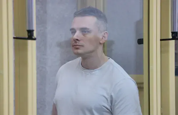 Артем Лебедько в суде / БЕЛТА