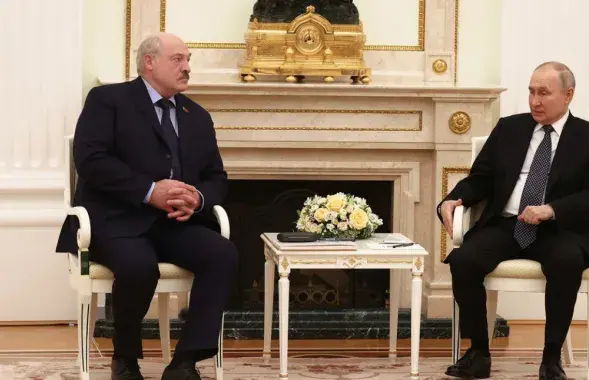 Аляксандр Лукашэнка і Уладзімір Пуцін / president.gov.by
