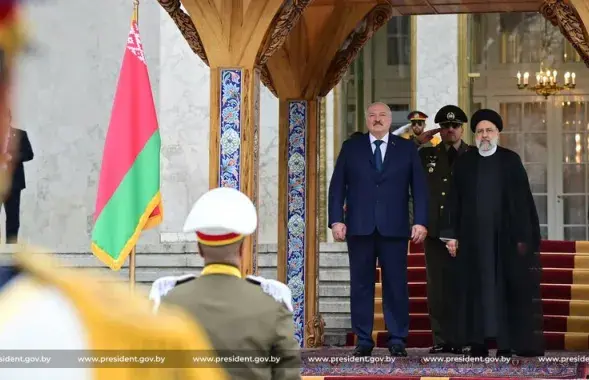 Александр Лукашенко и президент Ирана Эбрахим Раиси / president.gov.by
