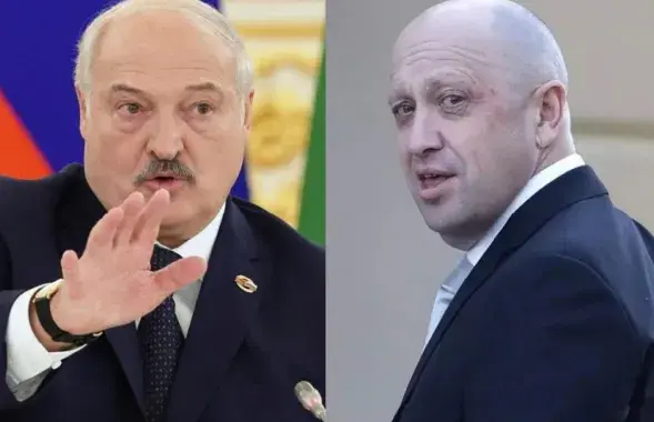 Александр Лукашенко и Евгений Пригожин / калаж esp.md
