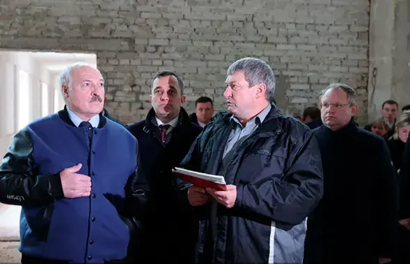 Аляксандр Лукашэнка ў Талачынскім раёне / president.gov.by
