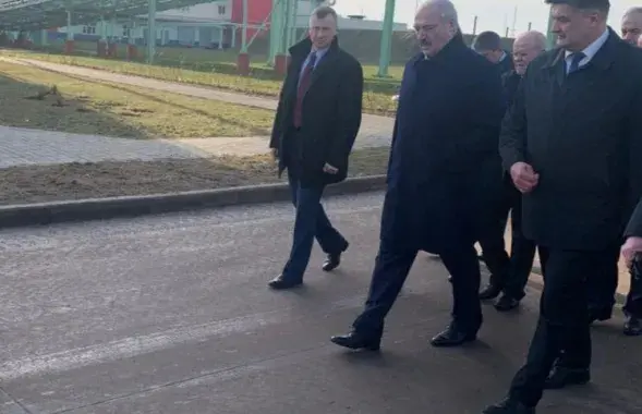 Лукашенко в Светлогорске / Telegram-канал "Пул Первого"