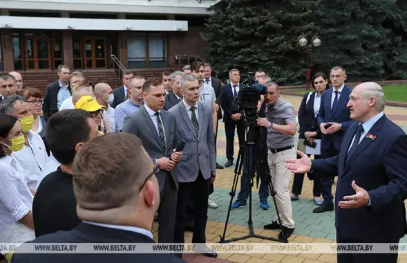 Александр Лукашенко в Бресте / БЕЛТА