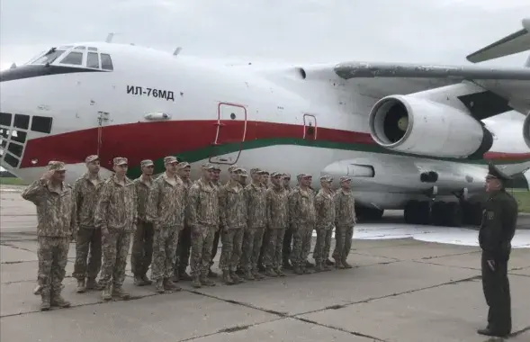 Аэродром в Мачулищах / пресс-служба Минобороны, иллюстрационное фото
