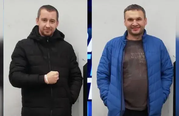Сяргей Пляшкун і Юрый Сельвіч / кадр з відэа "Беларусь 1"
