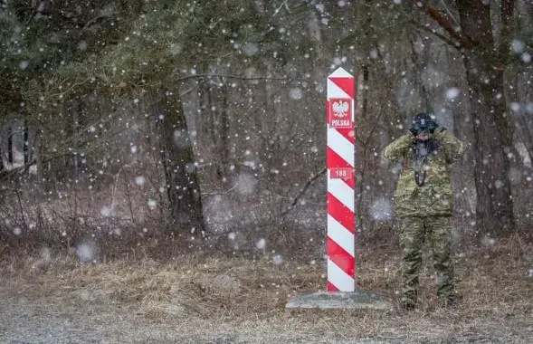 Польская граница / twitter.com/Straz_Graniczna
