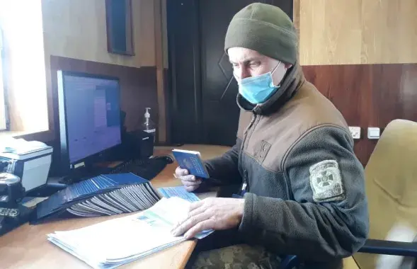 Украінскі памежнік / psu.gov.ua