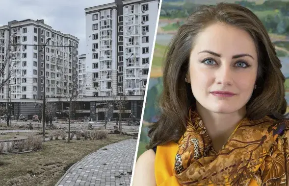 Разрушенные дома в Буче под Киевом / Анна Огренчук