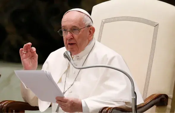 Папа Франциск / CNS photo
