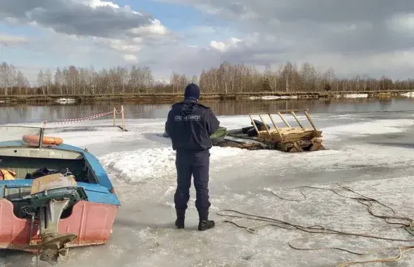 На месцы гібелі хлопчыка працуюць следчыя