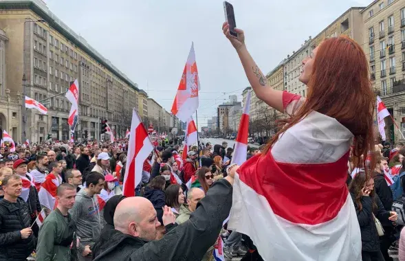 Дзень Волі ў Варшаве / Euroradio
