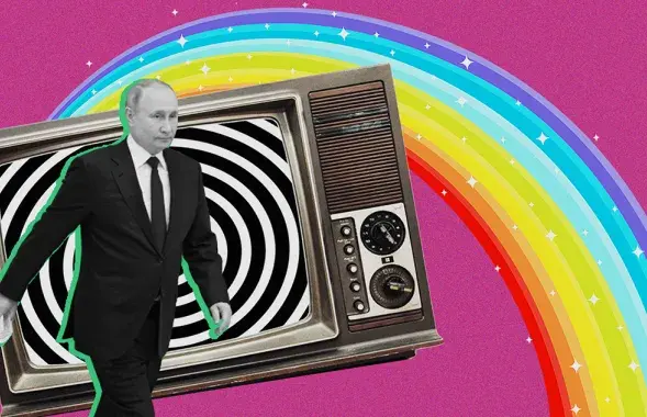 Тэст па прапагандзе тыдня / калаж Еўрарадыё
