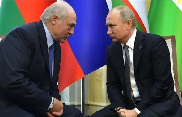 Александр Лукашенко и Владимир Путин
