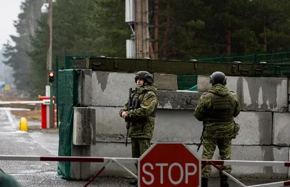 Белорусские военные возле границы с Украиной / sb.by
