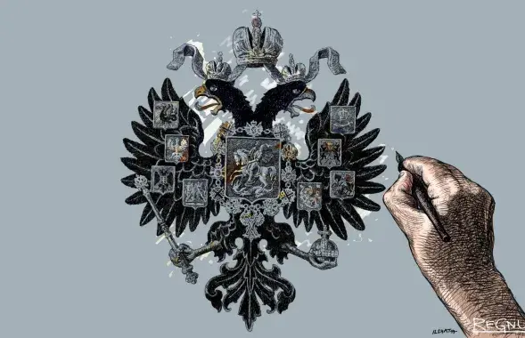 Расійскія прапагандысты бачаць двухгаловага арла нават там, дзе яго няма​ / regnum