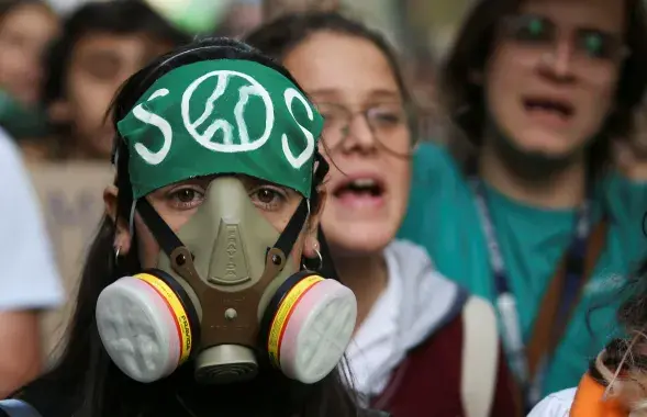 Марш у абарону клімату "Fridays for Future"&nbsp;у Буэнас-Айрэсе, Аргенціна, 27 верасня 2019 года / Reuters