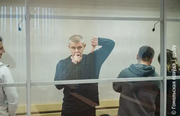 Падчас суда над "Рабочым рухам" / gp.by
