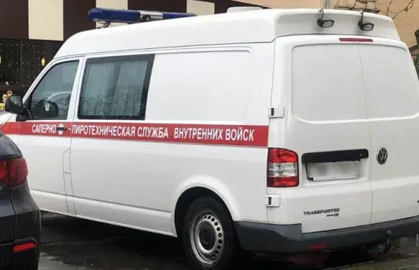 Машына сапёрна-піратэхнічнай службы МУС / mvd.gov.by​