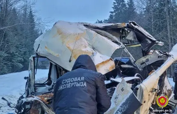 На месцы смяротнай аварыі каля Смалявічаў / sudexpert.gov.by
