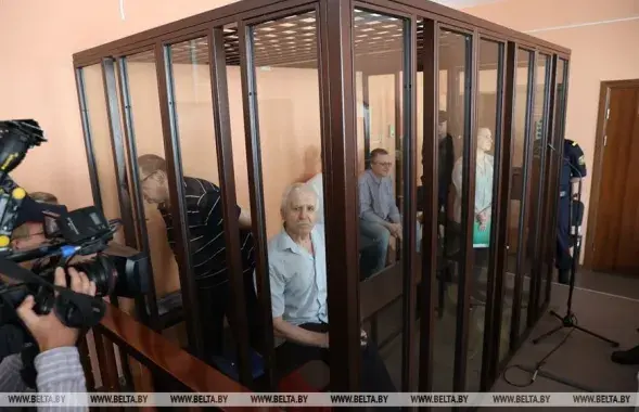 Суд над "заговорщиками" / БЕЛТА
