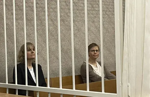 Людмила Чэкина и Марына Золатава на судзе /&nbsp;sb.by
