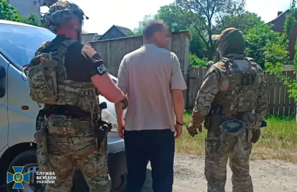 СБУ задержала белоруса по обвинению в шпионаже / t.me/SBUkr
