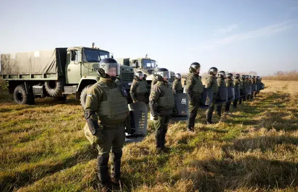 Украіна ўзмацняе мяжу з Беларуссю / прэс-служба МУС Украіны, ілюстрацыйнае фота

