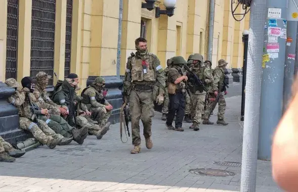 Вагнеровцы в Ростове / privet-rostov.ru
