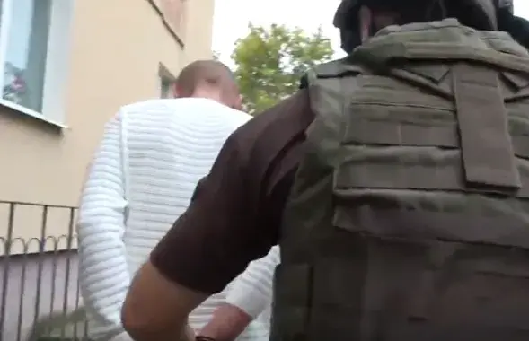 Скриншот с видео МВД​