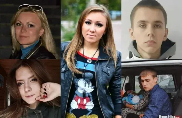 Затрыманыя падчас хапуну ў Жлобіне / t.me/nashaniva
