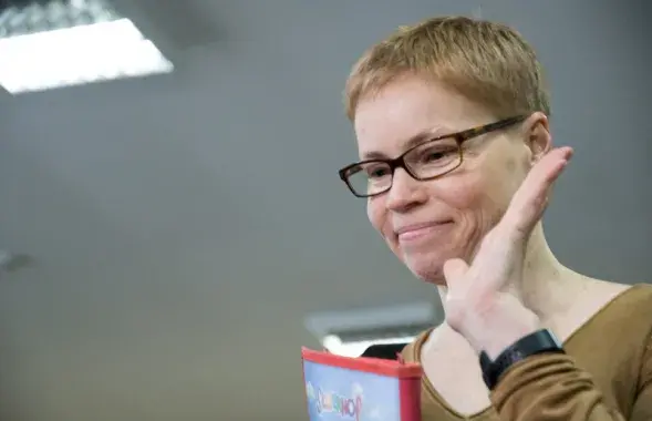 Марина Золотова на суде / Еврорадио