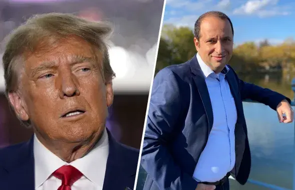 Дональд Трамп і Аляксандр Фрыдман