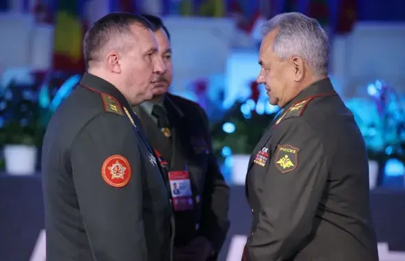 Віктар Хрэнін і Сяргей Шайгу