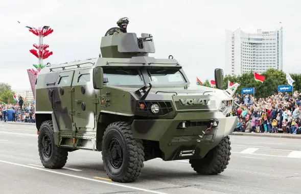 Бронеаўтамабіль "Волат", распрацаваны на МЗКЦ

