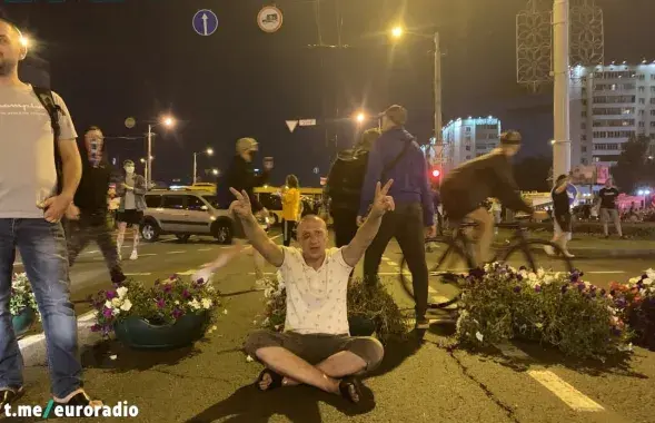 Aliaksandr Taraikouski minutes before his death / Euroradio